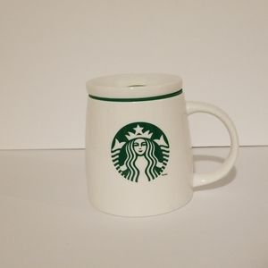 2011 Starbucks Siren Logo Coffee Mug with Lid